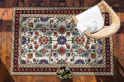 Dywan balkonowy wzór Florystyczna mozaika