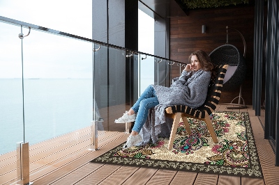 Dywan na taras zewnętrzny Klasyczny orientalny wzór