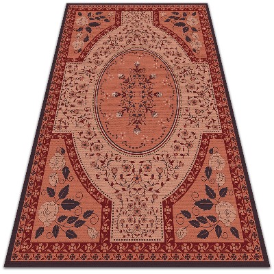 Dywan na taras zewnętrzny Wzór wieńca kwiatowego