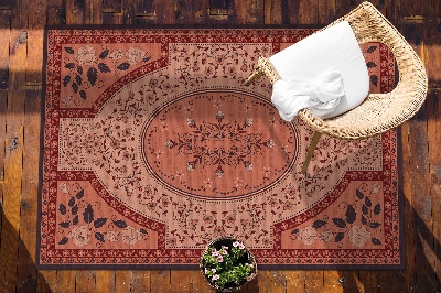 Dywan na taras zewnętrzny Wzór wieńca kwiatowego