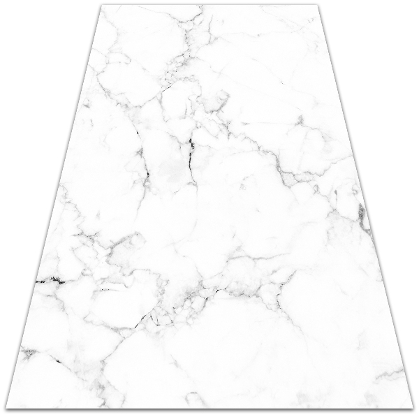 Tarasowy dywan zewnętrzny Marmur czarno-biały