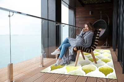 Tarasowy dywan zewnętrzny Marokańskie cytryny