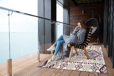 Dywan na taras zewnętrzny Tekstura dywanu