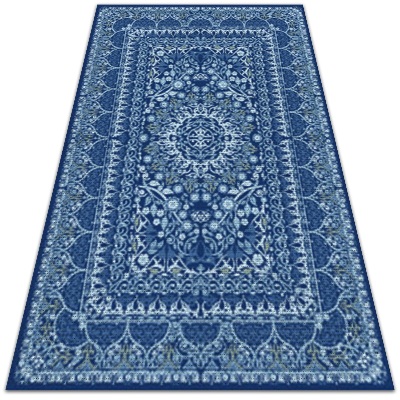 Dywan na taras zewnętrzny Niebieski w starym stylu