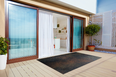 Tarasowy dywan zewnętrzny Zardzewiała blacha