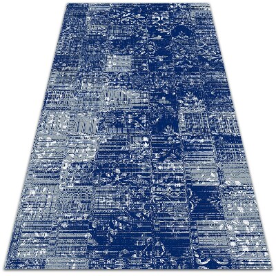 Nowoczesny dywan outdoor Chaotyczne kafelki