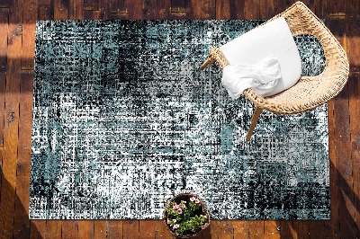 Piękny dywan zewnętrzny Wzór przetartej tkaniny