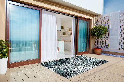 Dywan ogrodowy Tkanina wzorzysta