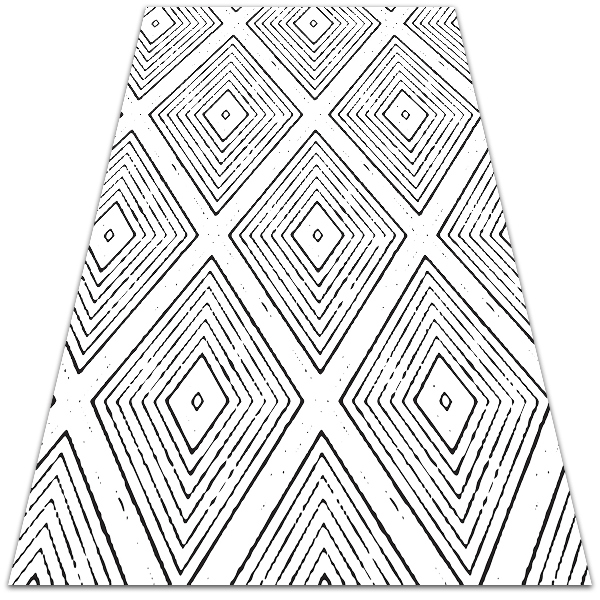 Tarasowy dywan zewnętrzny Diamenty geometryczne