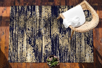 Dywan na taras zewnętrzny Tekstura uszkodzonej tkaniny