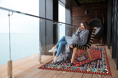 Nowoczesny dywan outdoor Stary wzór