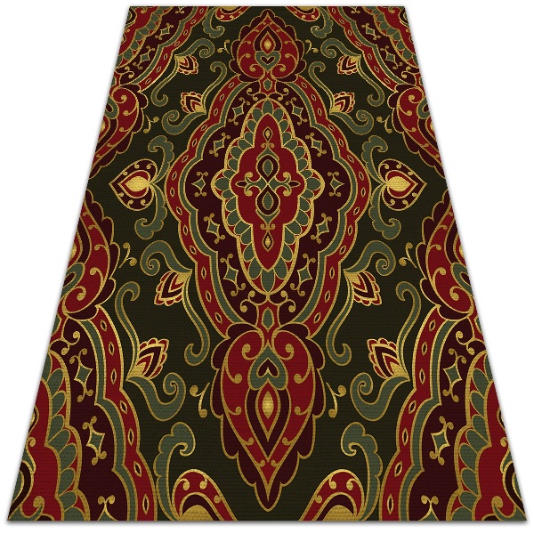 Nowoczesny dywan outdoor Wzory roślinne