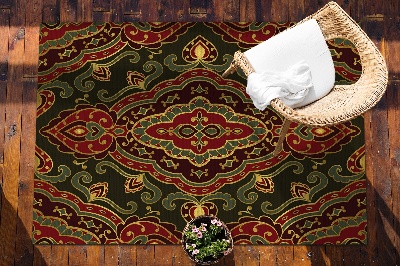 Nowoczesny dywan outdoor Wzory roślinne