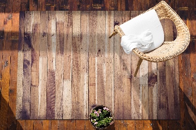 Tarasowy dywan zewnętrzny Wzór deski