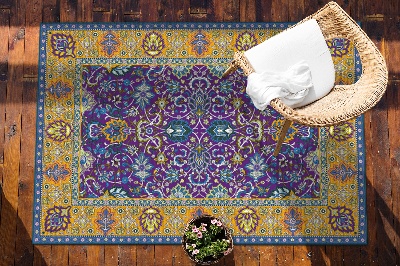 Nowoczesny dywan outdoor Piękne detale w stylu perskim