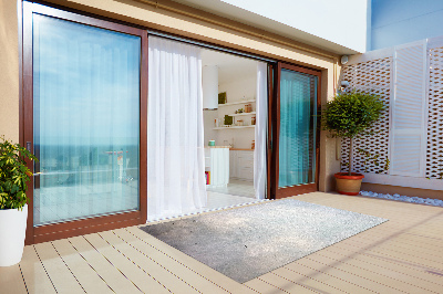 Dywan na taras zewnętrzny Gładki beton