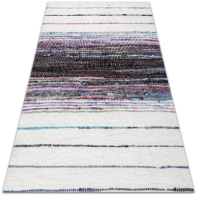 Dywan na taras zewnętrzny Kolorowe paski