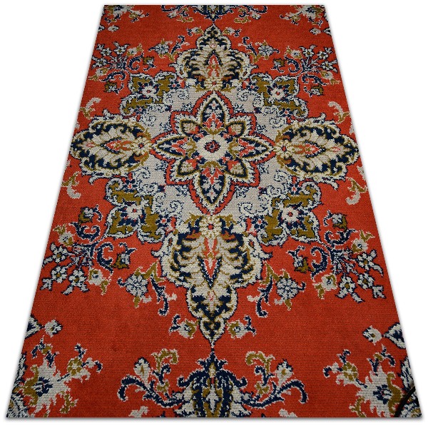 Tarasowy dywan zewnętrzny Styl retro wschodni