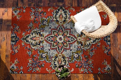 Tarasowy dywan zewnętrzny Styl retro wschodni