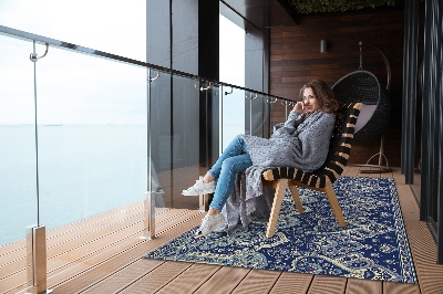 Dywan ogrodowy Tekstura indyjska