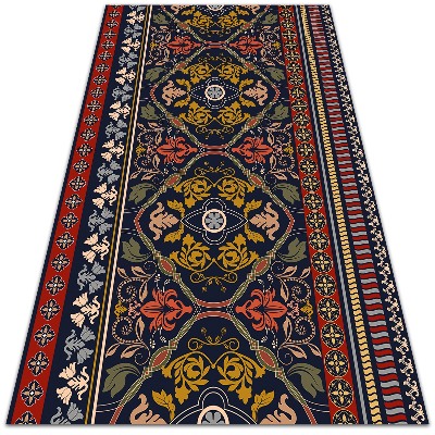 Tarasowy dywan zewnętrzny Kwiatowy wzór boho