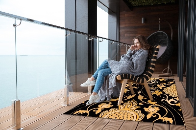 Dywan ogrodowy Złoty damaszek