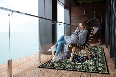 Dywan na taras zewnętrzny Złota mandala