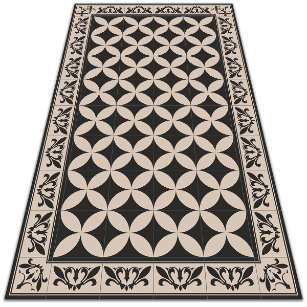 Nowoczesny dywan outdoor Płytki hiszpańskie