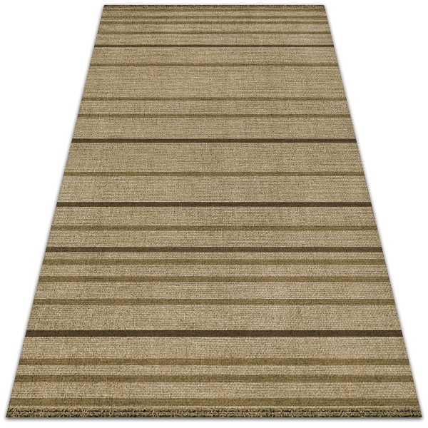 Tarasowy dywan zewnętrzny Paski materiałowe