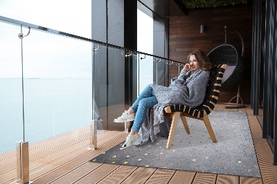 Dywan na taras zewnętrzny Złote kropki