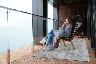 Nowoczesny dywan outdoor Brudny beton