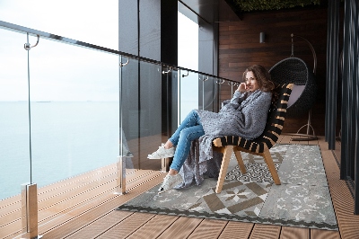 Dywan na taras zewnętrzny Płytki dekoracyjne