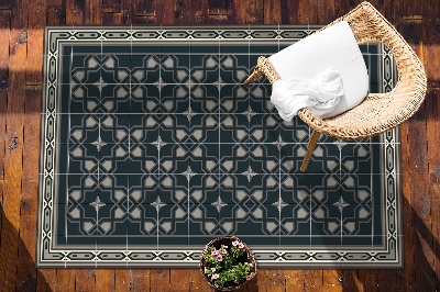 Dywan na taras zewnętrzny Gwiazdy geometryczne