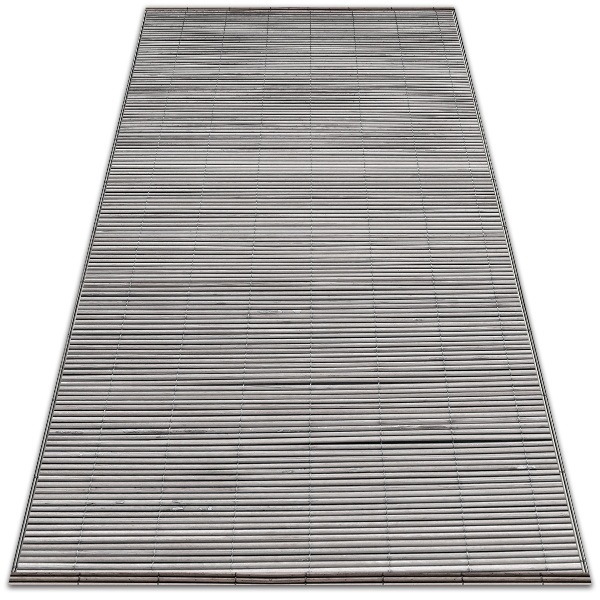 Nowoczesny dywan outdoor Mata bambusowa