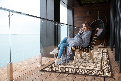 Tarasowy dywan zewnętrzny Klasyczne płytki