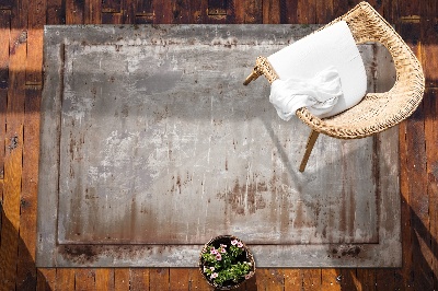 Tarasowy dywan zewnętrzny Rdzawy liść