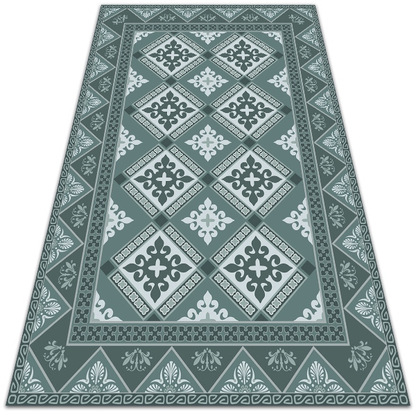 Nowoczesny dywan tarasowy Geometria i ornamenty
