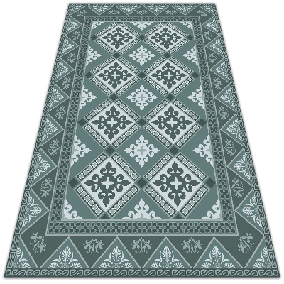 Nowoczesny dywan tarasowy Geometria i ornamenty