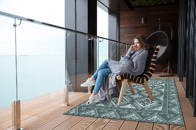 Dywan ogrodowy Geometria i ornamenty