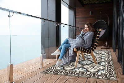 Nowoczesny dywan outdoor Styl portugalski