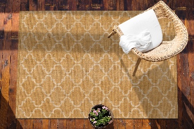 Nowoczesny dywan outdoor wzór Marokański wzór