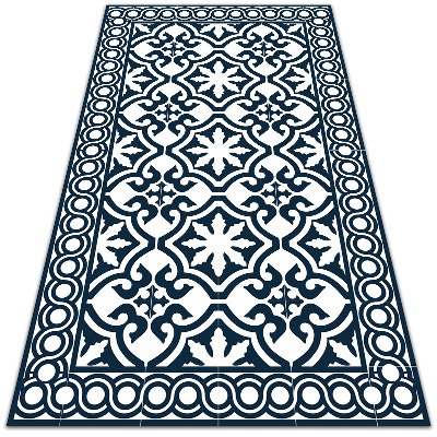 Nowoczesny dywan outdoor Płytka portugalska