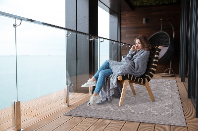 Tarasowy dywan zewnętrzny Tekstura marokańska