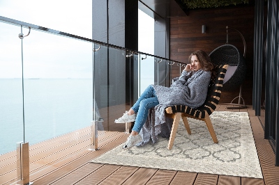 Nowoczesny dywan outdoor Marokański design