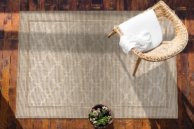 Nowoczesny dywan outdoor Koniczyna marokańska