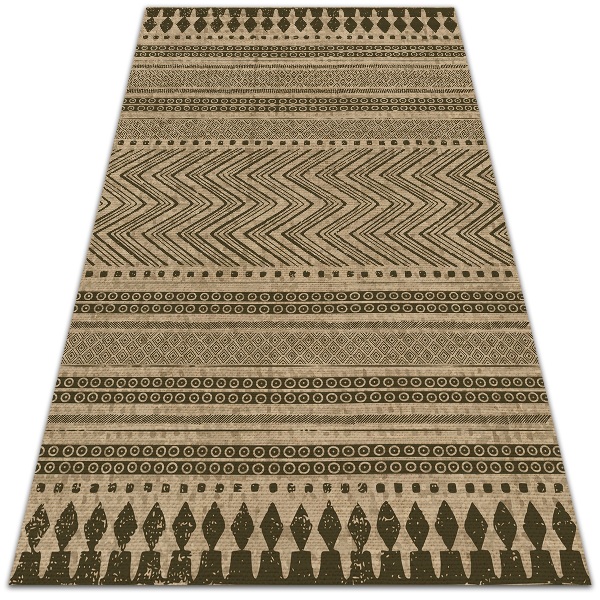 Nowoczesny dywan outdoor wzór Zygzaki i linie