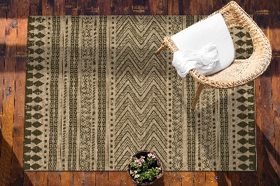 Dywan na taras zewnętrzny Zygzaki i linie