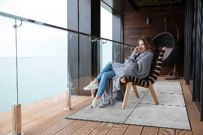 Dywan ogrodowy Płyty betonowe