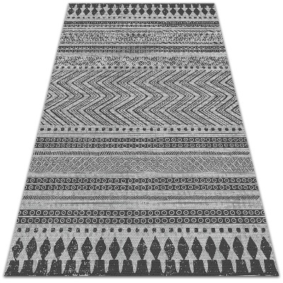 Dywan na taras zewnętrzny Paski i zygzaki