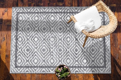 Nowoczesny dywan outdoor Hipnotyczne diamenty